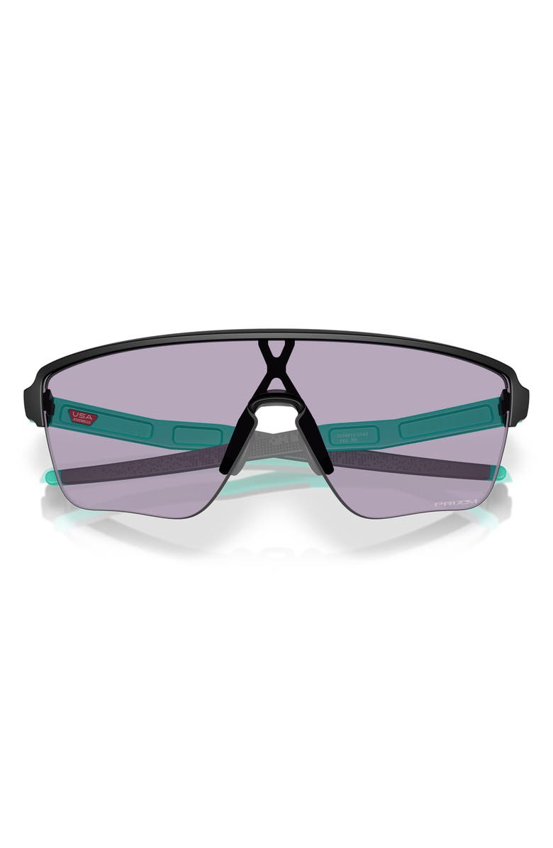 Oakley Corridor 42mm Semirimless Prizm<sup>™</sup> Shield Sunglasses, Main, color, Black Blue
