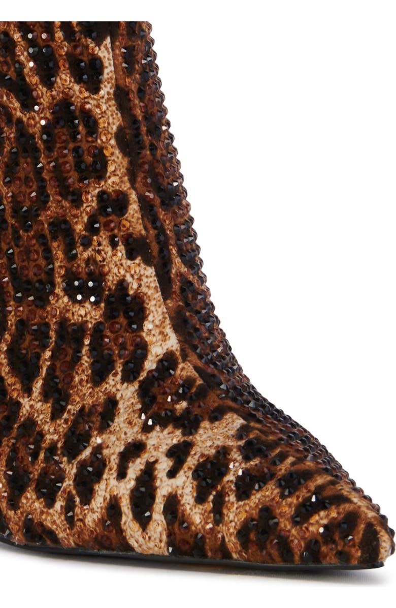 AZALEA WANG Chandra Leopard Pattern Bootie, Alternate, color,