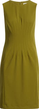 Anne Klein Jewel Neck Sheath Dress