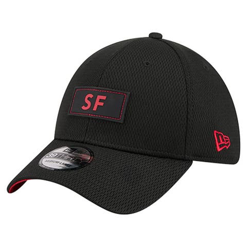 Men
s New Era  Black San Francisco 49ers Scoreboard 39THIRTY Flex Hat