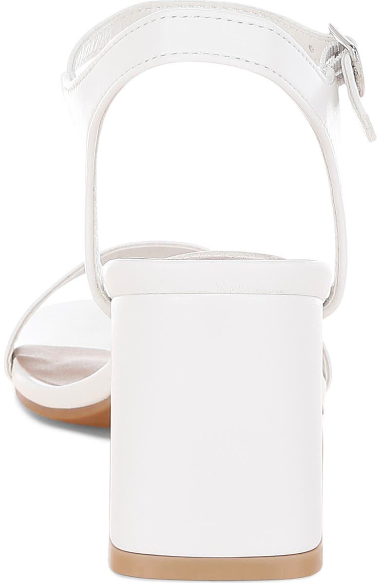 LONDON RAG Kazara Block Heel Sandal, Alternate, color, White