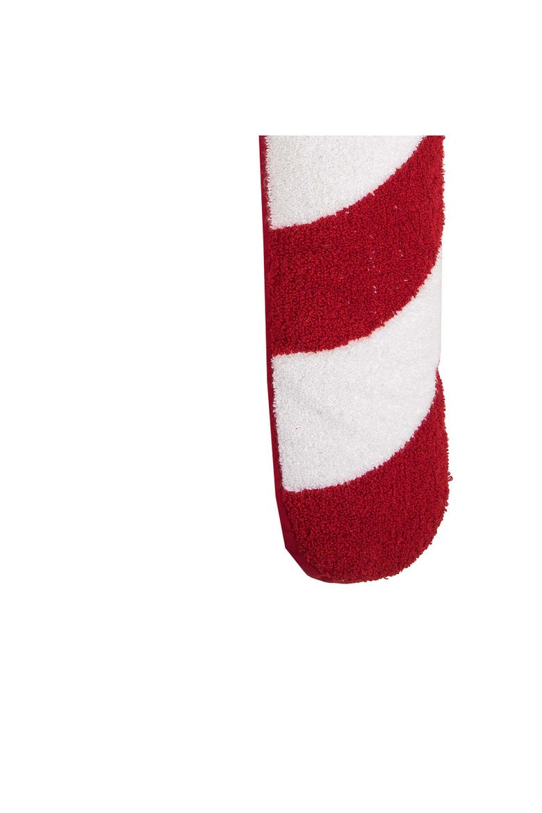 Christmas Candy Cane Cotton Blend Mini Accent Pillow 11" x 25", Alternate, color, Red