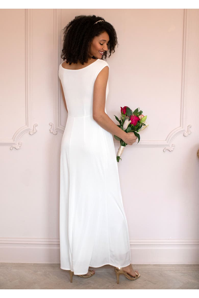 Cruise Cowl Neck Maxi Dress, Alternate, color, Ivory