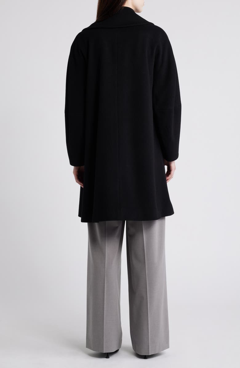 Fleurette Jade Open Front Wool Coat, Alternate, color,