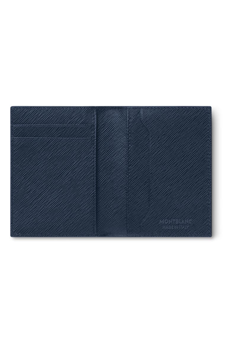 Sartorial Leather Bifold Wallet, Alternate, color, INK BLUE