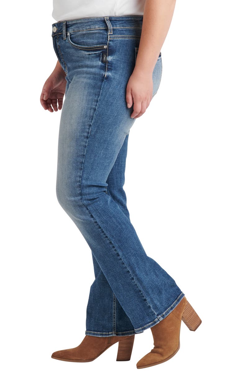 Silver Jeans Co. Suki Mid Rise Slim Bootcut Jeans, Alternate, color, Blue