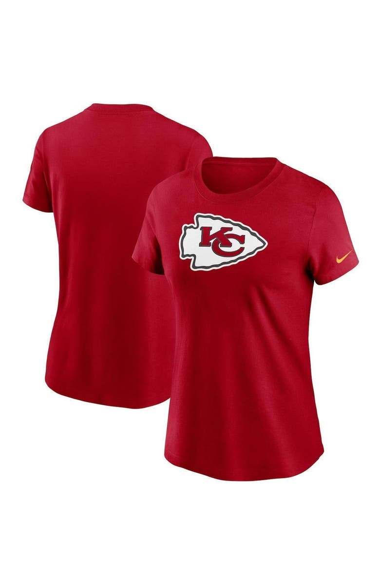 Nike Women's Nike Red Kansas City Chiefs Logo Essential T-Shirt, Alternate, color, 