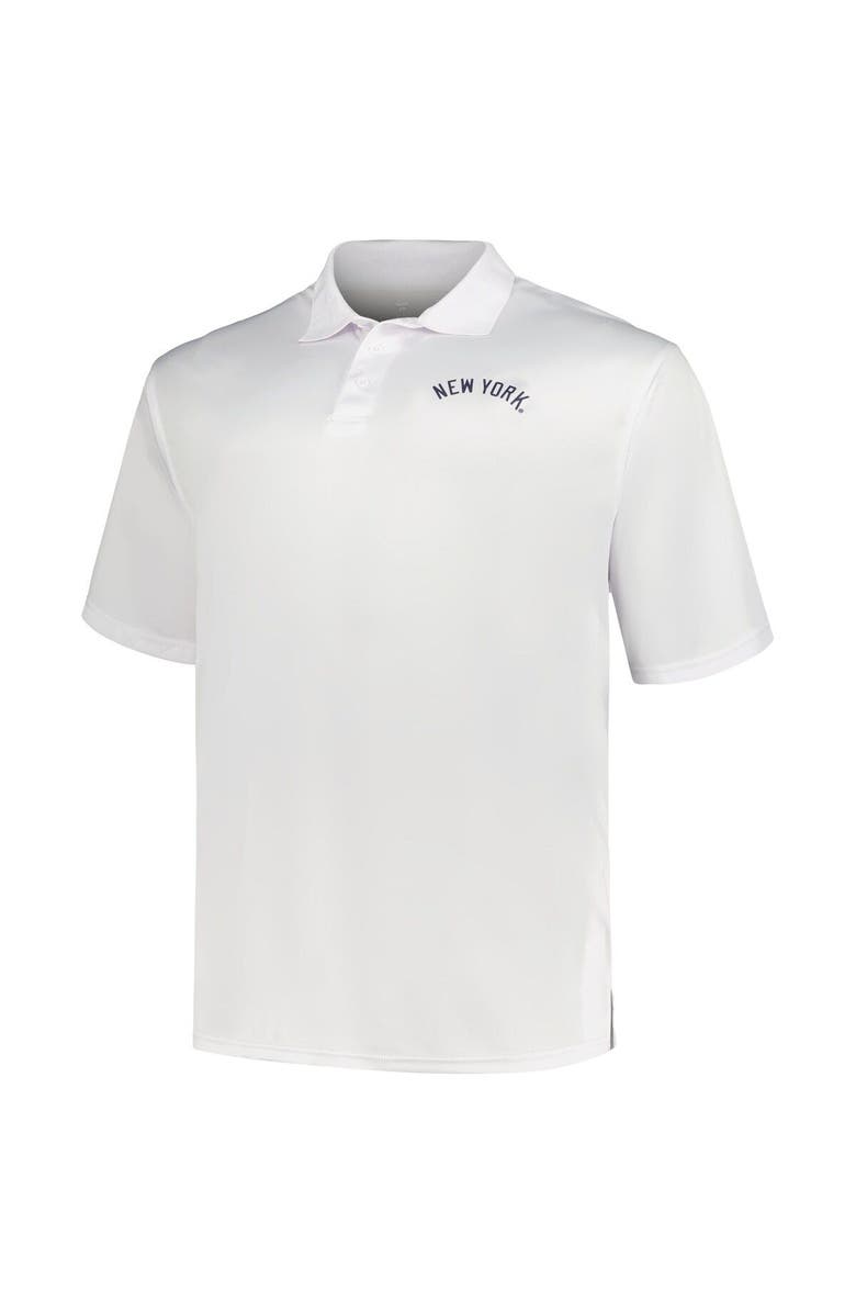 PROFILE Men's Profile Navy/White New York Yankees Big & Tall Two-Pack Solid Polo Set, Alternate, color, 