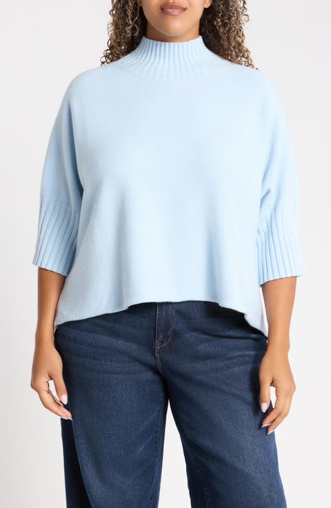 Crop Turtleneck Sweater