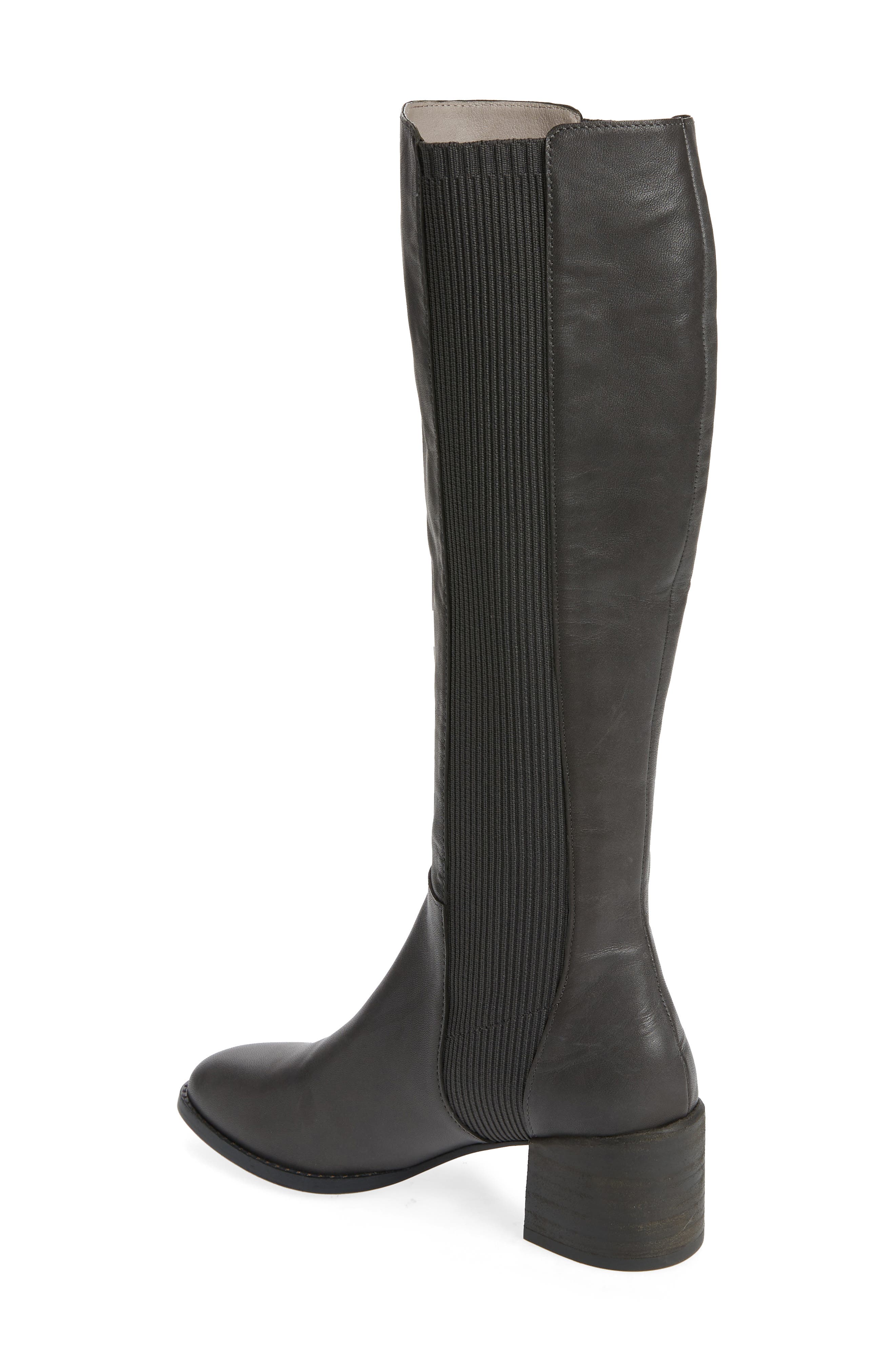 Destry Knee High Boot, Alternate, color, GRAPHITE