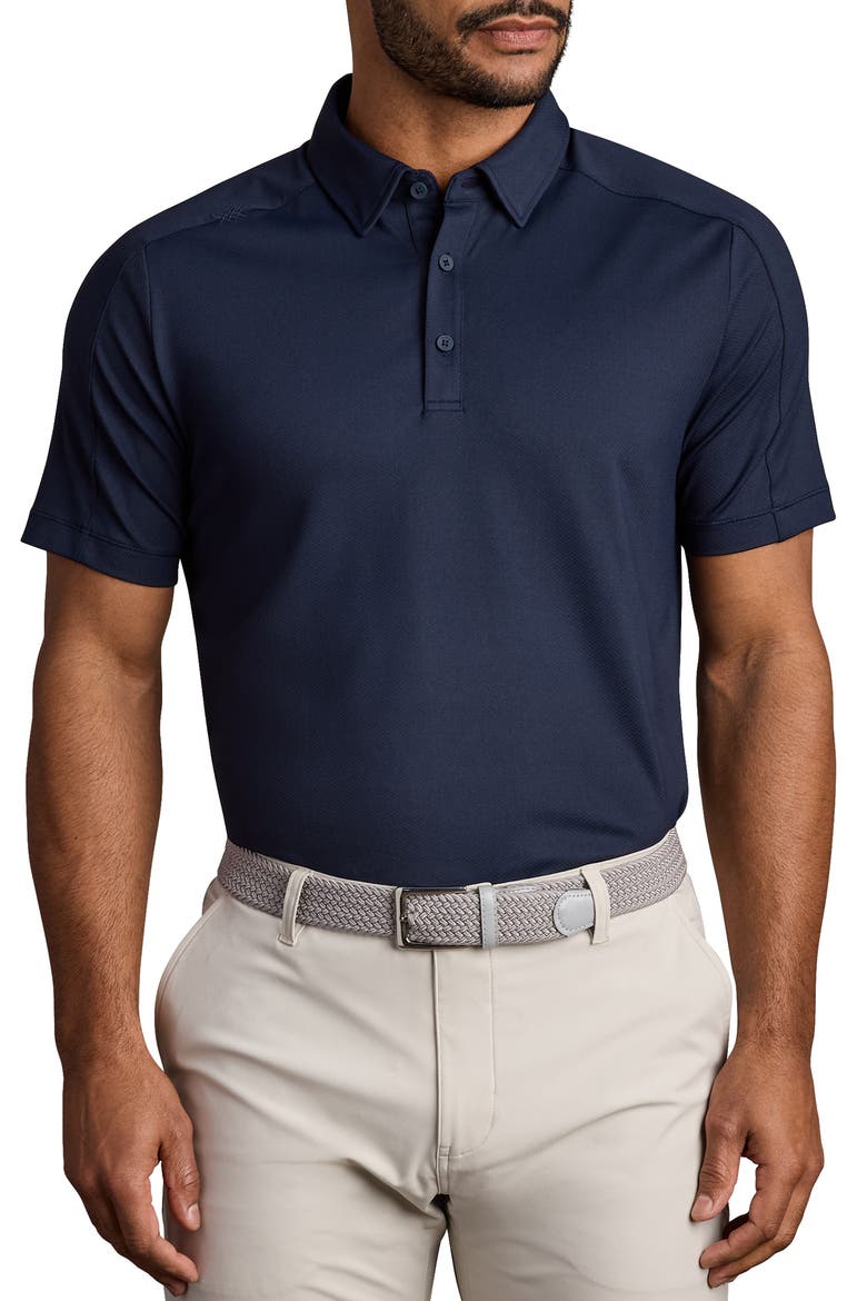 Performance Piqué Polo, Main, color, TRUE NAVY