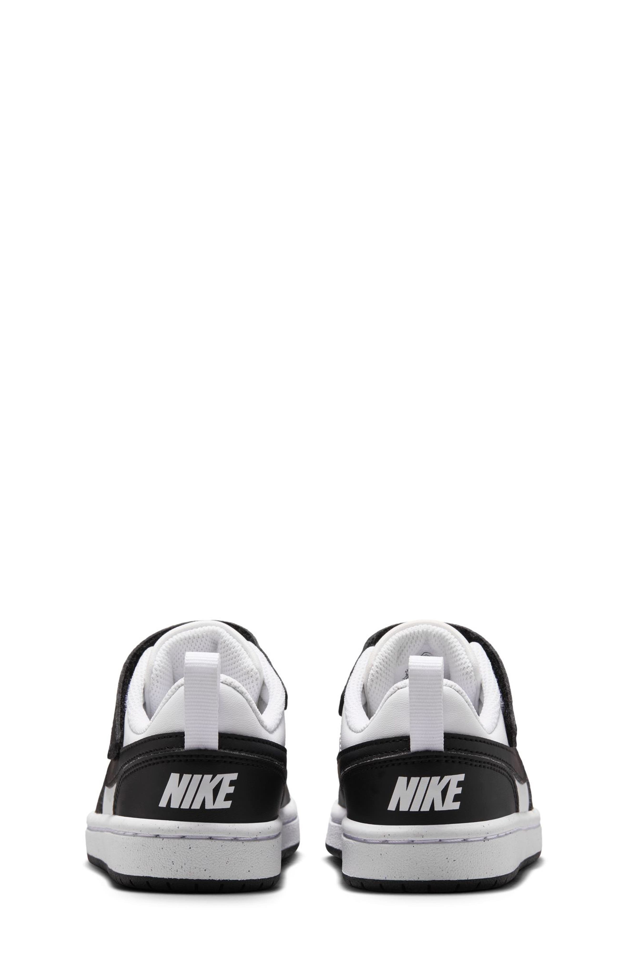 Kids' Court Borough Low Recraft Sneaker, Alternate, color, 131 WHITE/BLACK