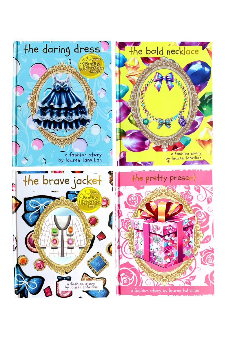 'The Daring Dress', 'The Bold Necklace', 'The Brave Jacket' & 'The Pretty Present' Book Set, Main, color, NO COLOR