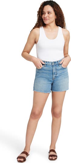Sunwashed Stretch Organic Cotton Rib Tank