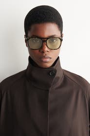 COS Square-Frame Aviator Sunglasses