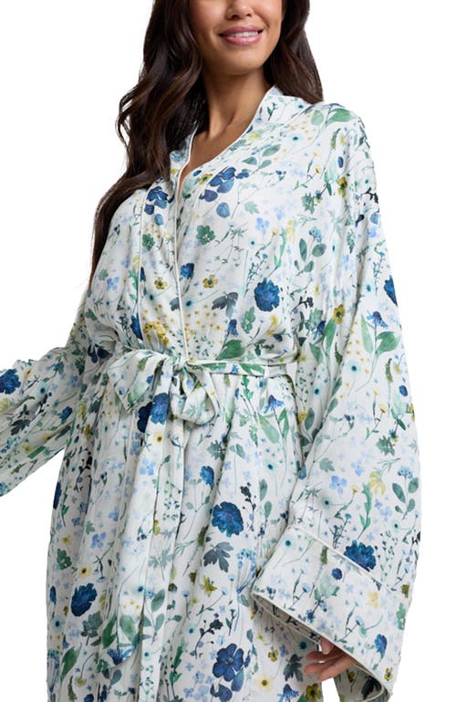 Lily And Lionel London Corina Long Sleeve Robe In Multi