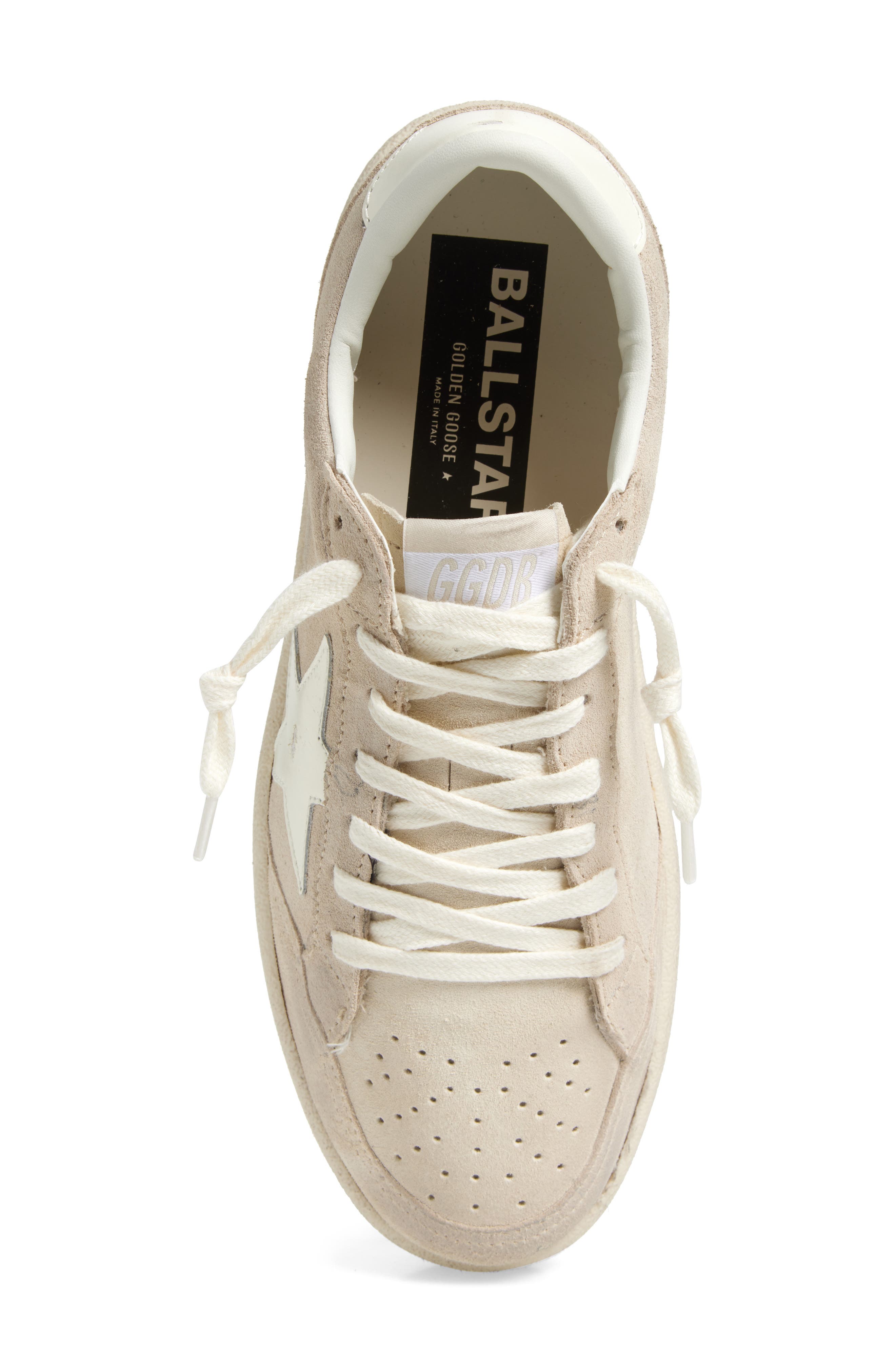 Golden Goose Ball Star 2 Low Top Sneaker, Alternate, color, Light Beige/ Milk