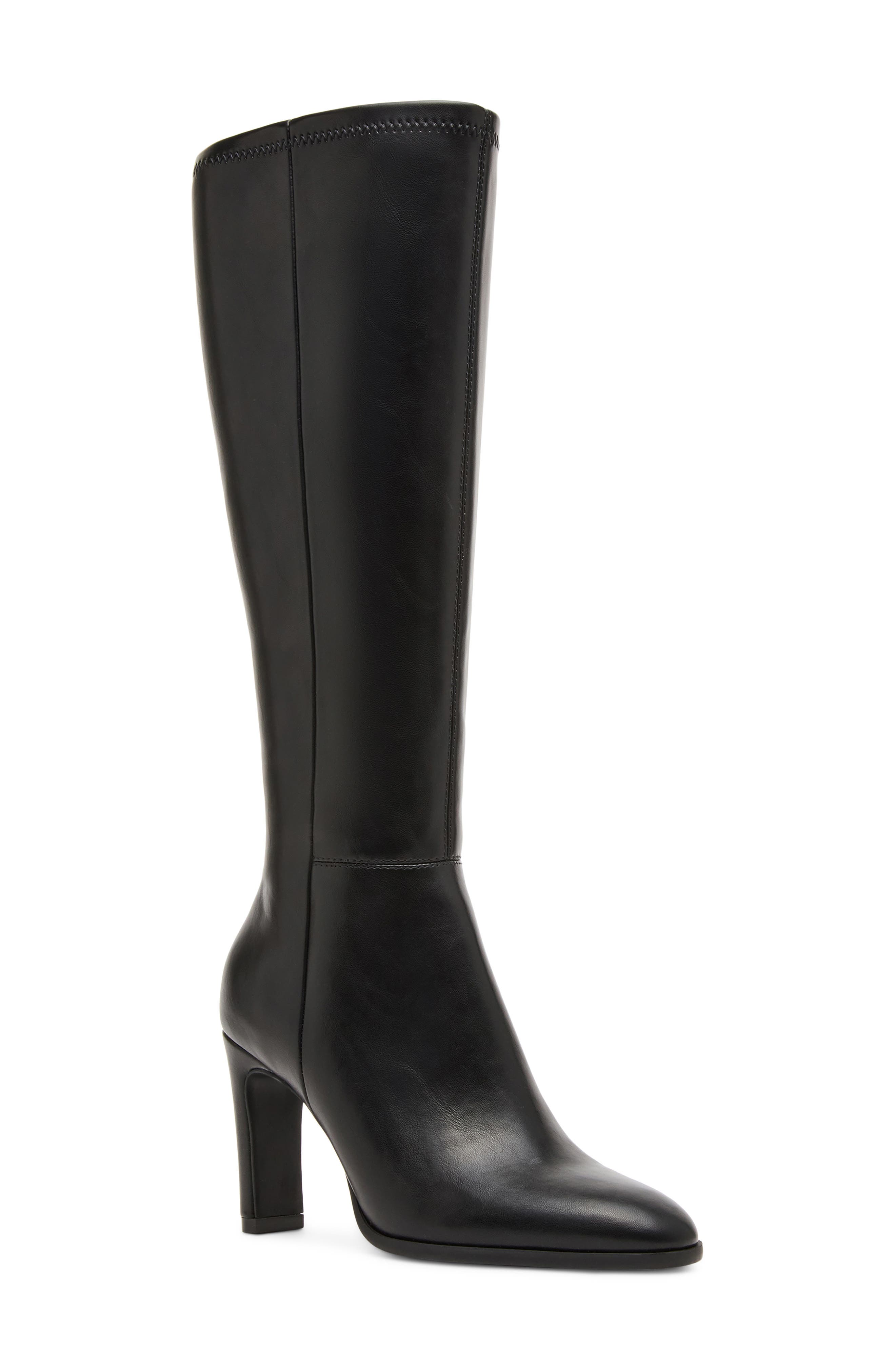 Honeyyy Knee High Boot, Main, color, BLACK PARIS