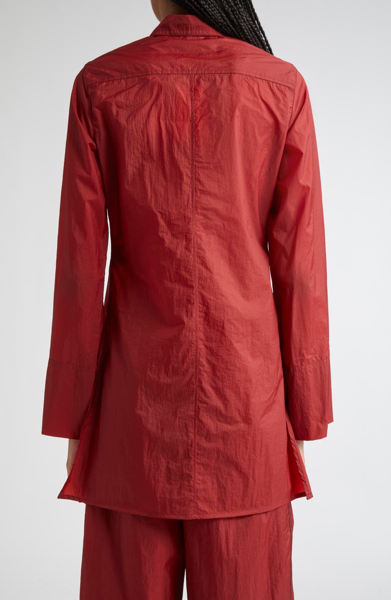 renaissance renaissance Jill Taffeta Button-Up Shirt, Alternate, color,