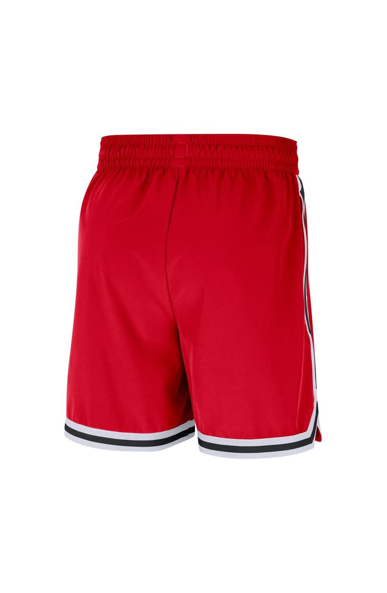 Nike Men's Nike Red Chicago Bulls Authentic Practice DNA Woven Performance Shorts, Alternate, color, Red