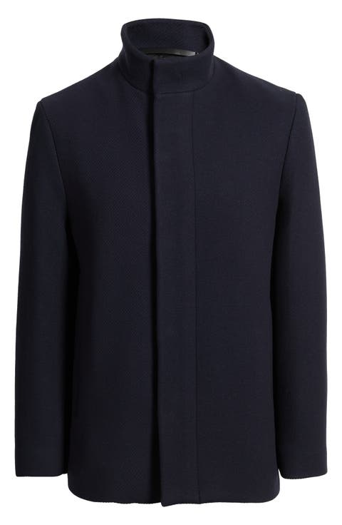 Clarence Wool Melton Coat