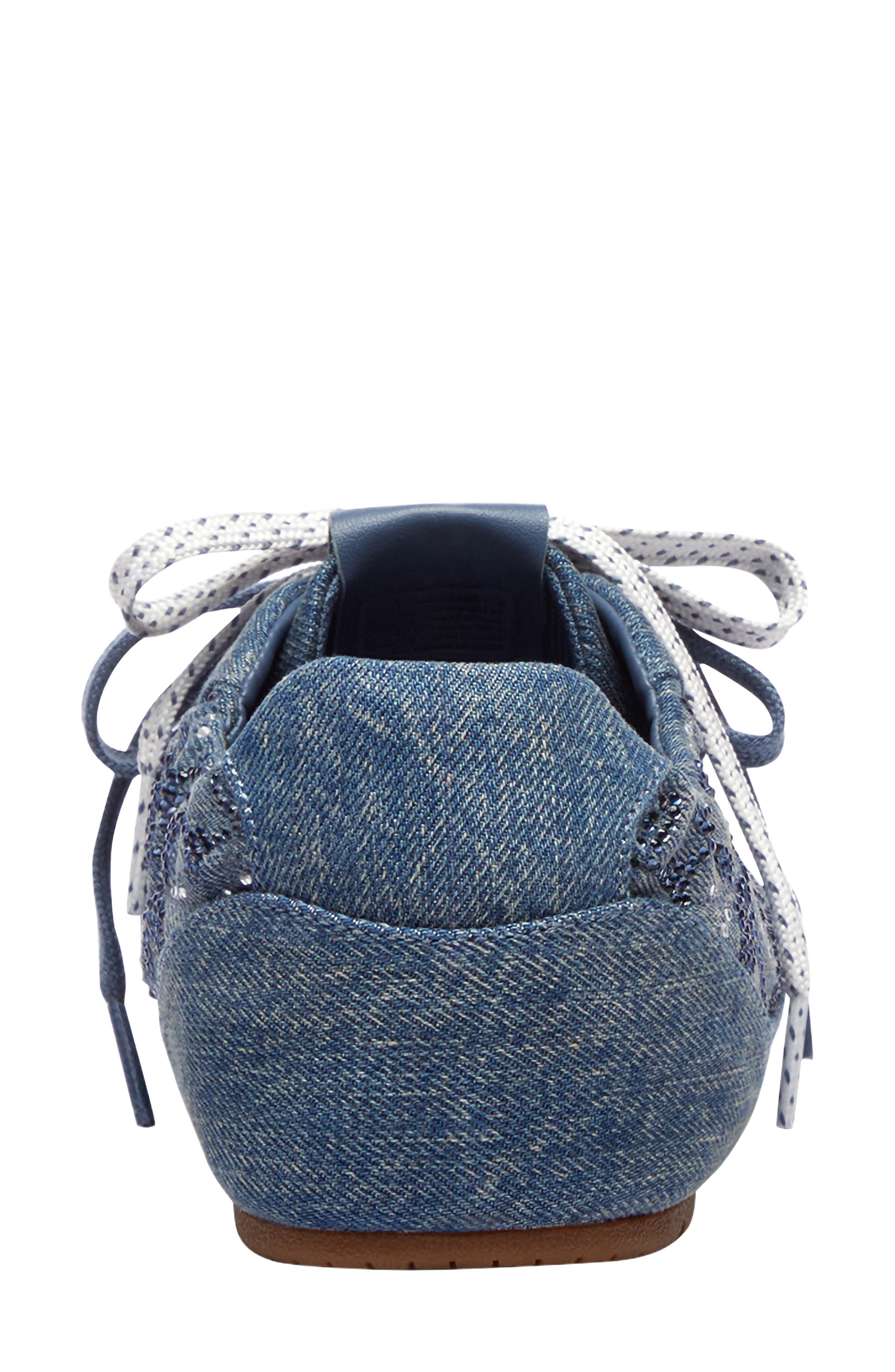 COACH Crystal Logo Sneaker, Alternate, color, Denim Blue