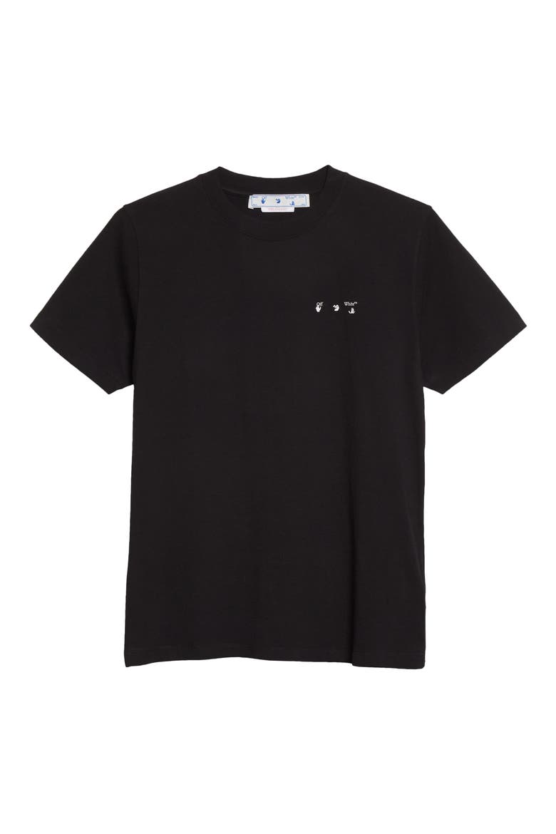 Caravaggio Painting Graphic Tee, Alternate, color, BLACK