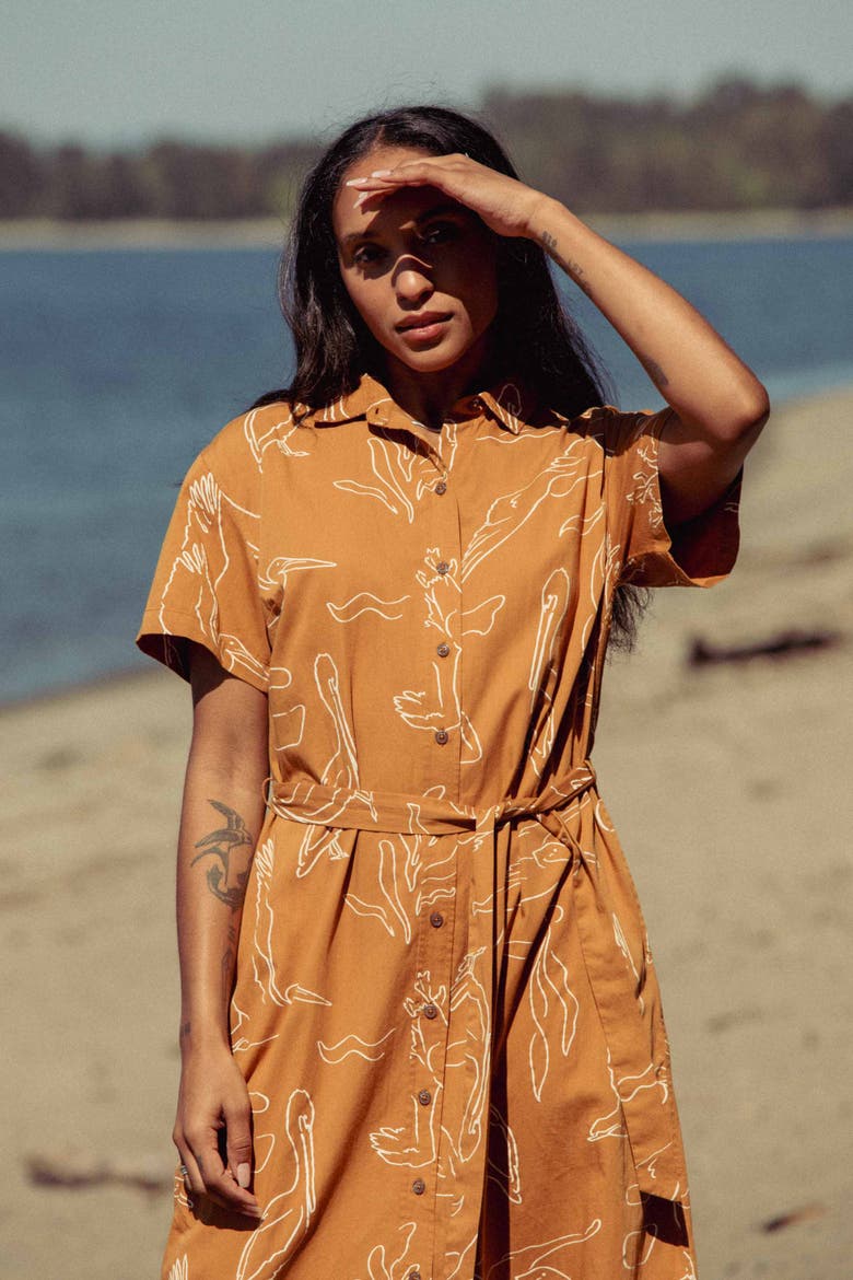 Sylvie Dress, Alternate, color, Shoreflight