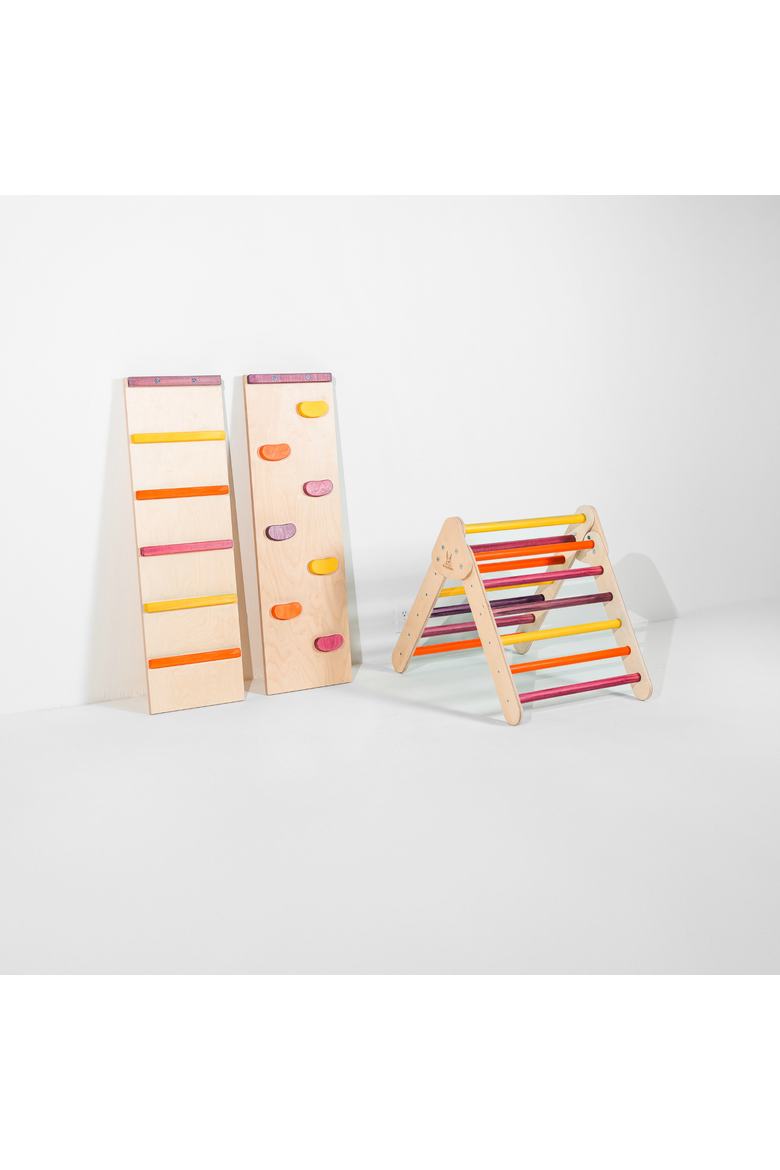 Climber Pikler Mini Triangle Only, Main, color, Sunset