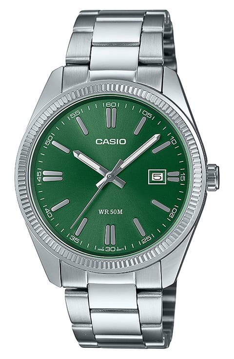 MTP1302D-3AVT Bracelet Watch, 38.5mm