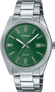 CASIO MTP1302D-3AVT Bracelet Watch, 38.5mm