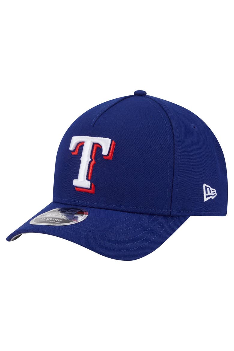 Men's New Era  Royal Texas Rangers 9FORTY M-Crown Adjustable Hat, Main, color, Royal