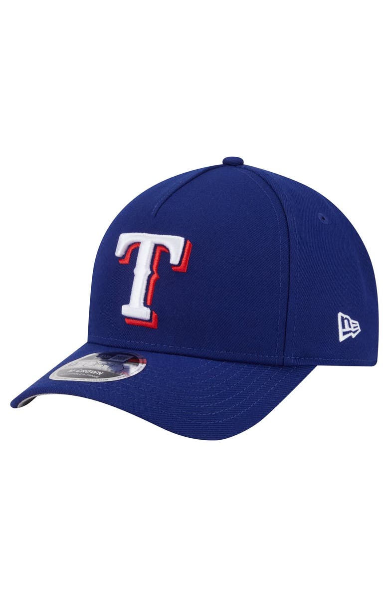 New Era Men's New Era Royal Texas Rangers 9FORTY M-Crown Adjustable Hat, Main, color, Royal