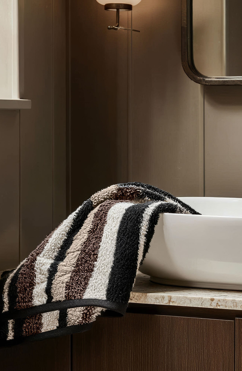 Italic Ultraplush Australian Cotton Hand Towels, Alternate, color, Multi Stripe
