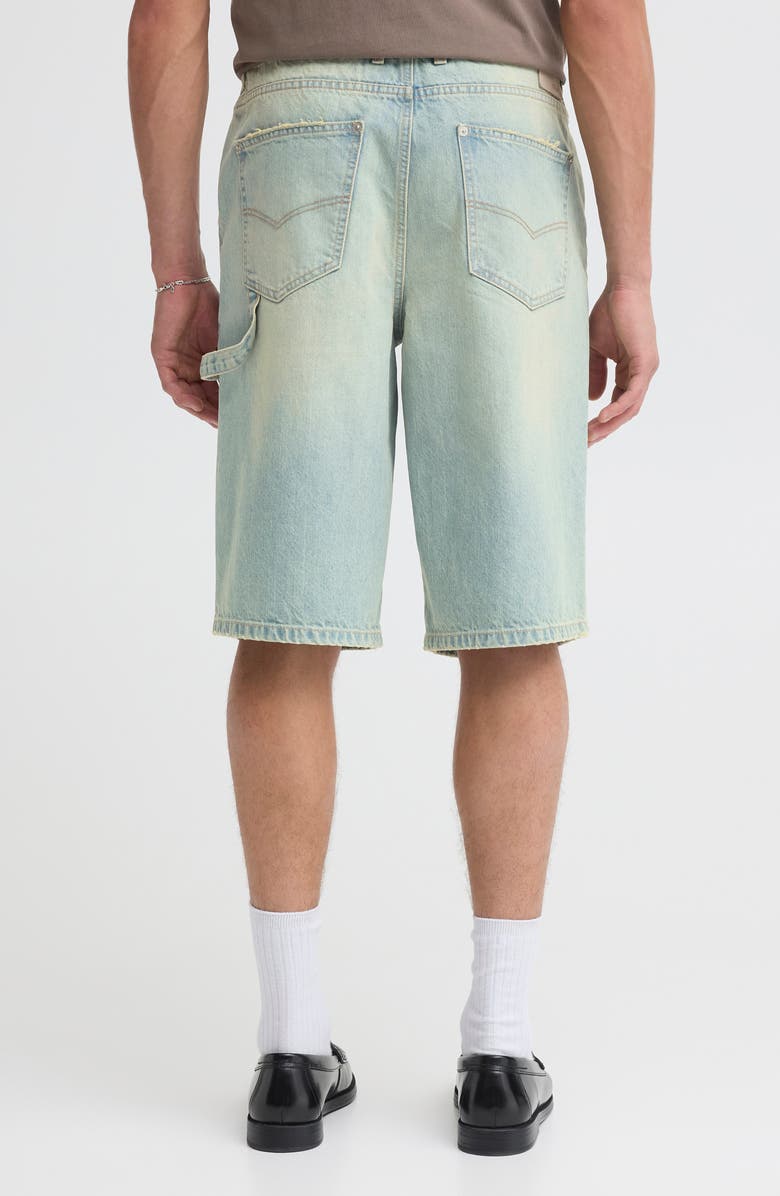 !SOLID Tobias Denim Carpenter Shorts, Alternate, color, Light Blue Bleached Denim