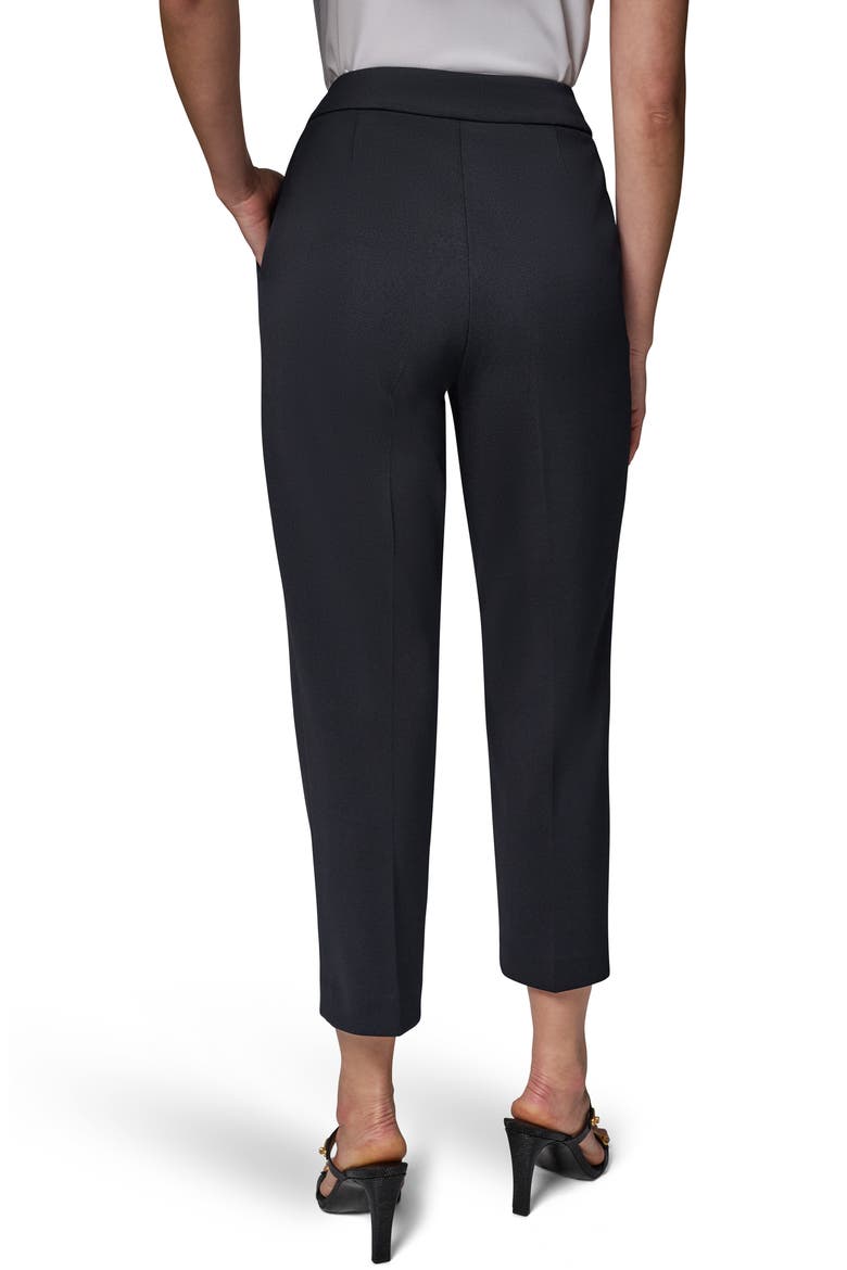 Slim Leg Ankle Pants, Alternate, color, BLACK