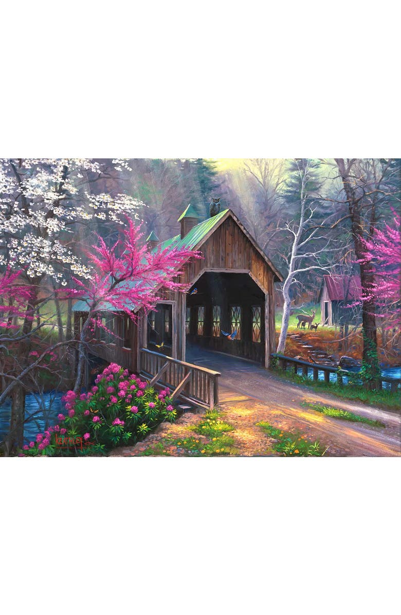 Sunsout Spring Crossing 1000 piece Jigsaw Puzzle for Adults, Alternate, color, Multicolor