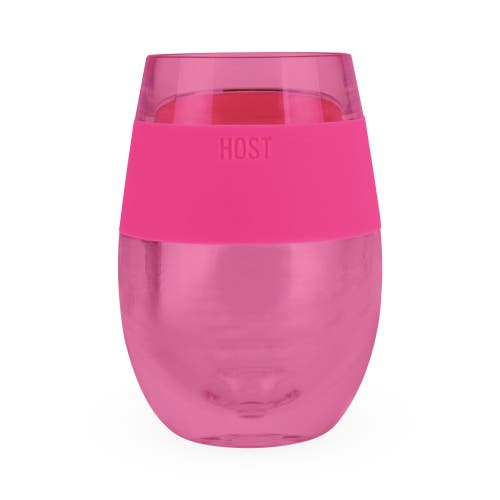 Host Wine Freeze Cooling Cup In Tinted Magenta