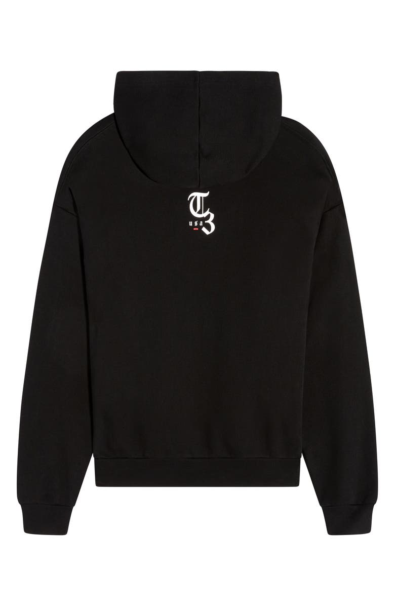 Trinidad3 Logo Cotton Graphic Hoodie, Alternate, color, 