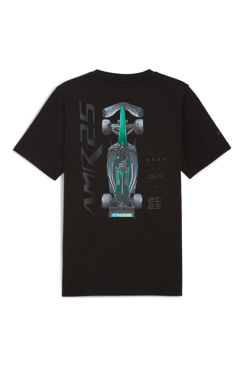 x AMF1 Graphic T-Shirt, Alternate, color, PUMA BLACK