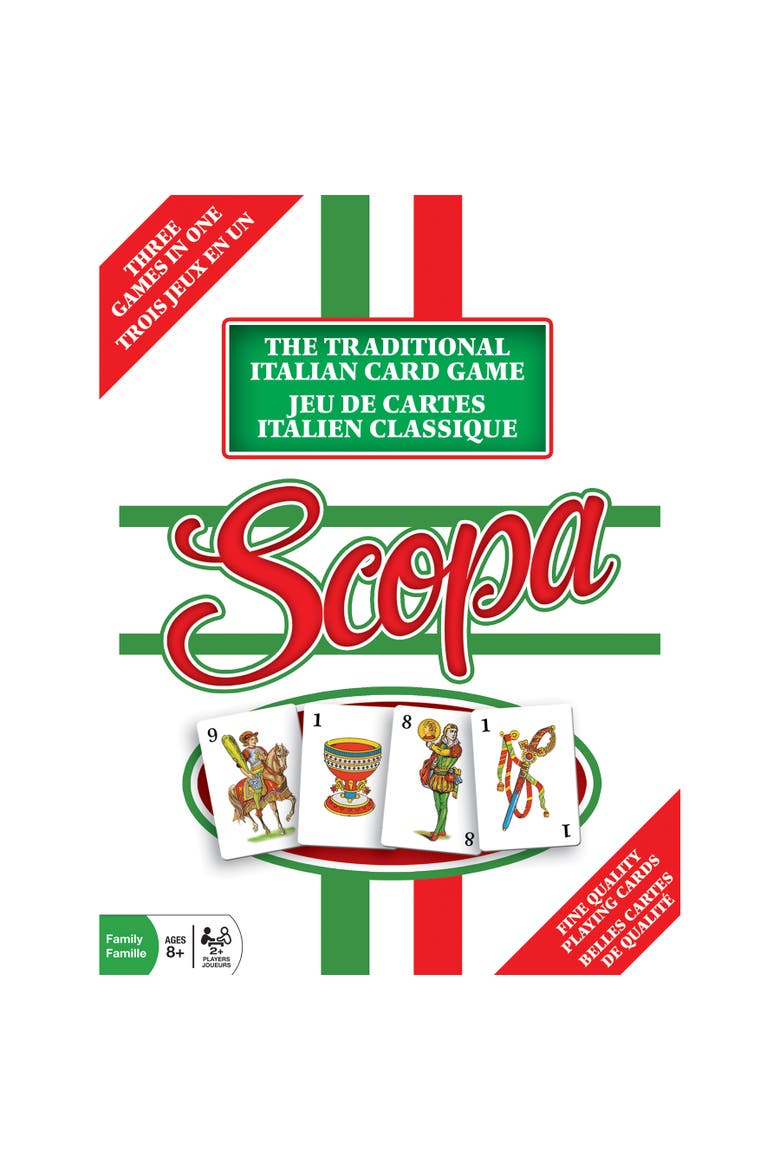 Scopa The Traditional Italian Card Game, Alternate, color, Multicolored