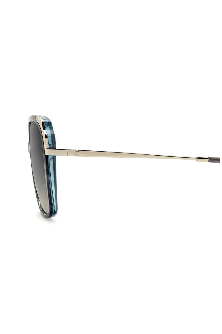 kenley 59mm gradient square sunglasses, Alternate, color, GREY HORN/ GREY BROWN DS