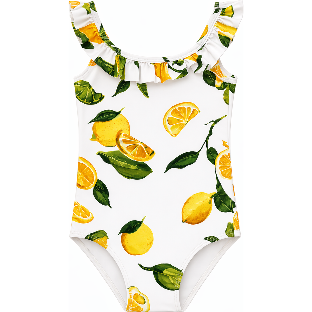 Hermoza Kids' Little Sweetpea One-piece In White