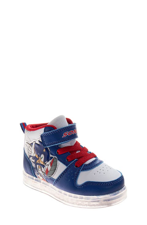 Kids' Sonic the Hedgehog High Top Sneaker (Walker & Toddler)