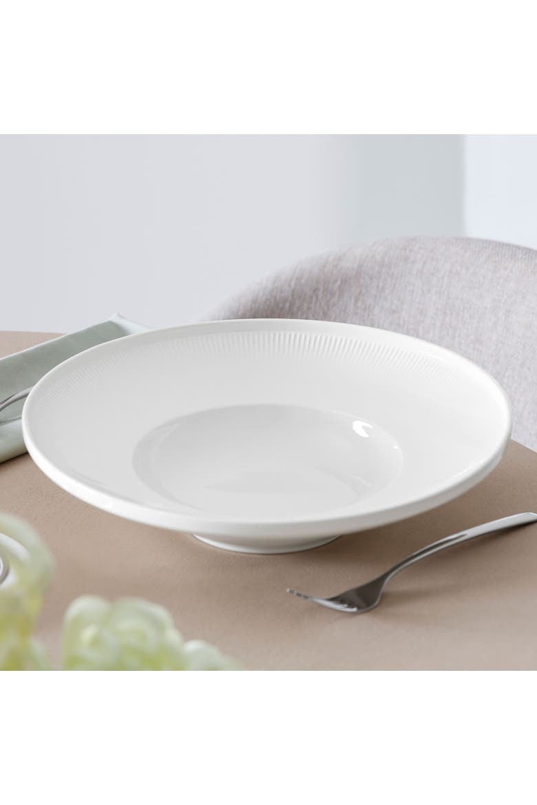 Afina Rim Soup Wide Rim, Alternate, color, White