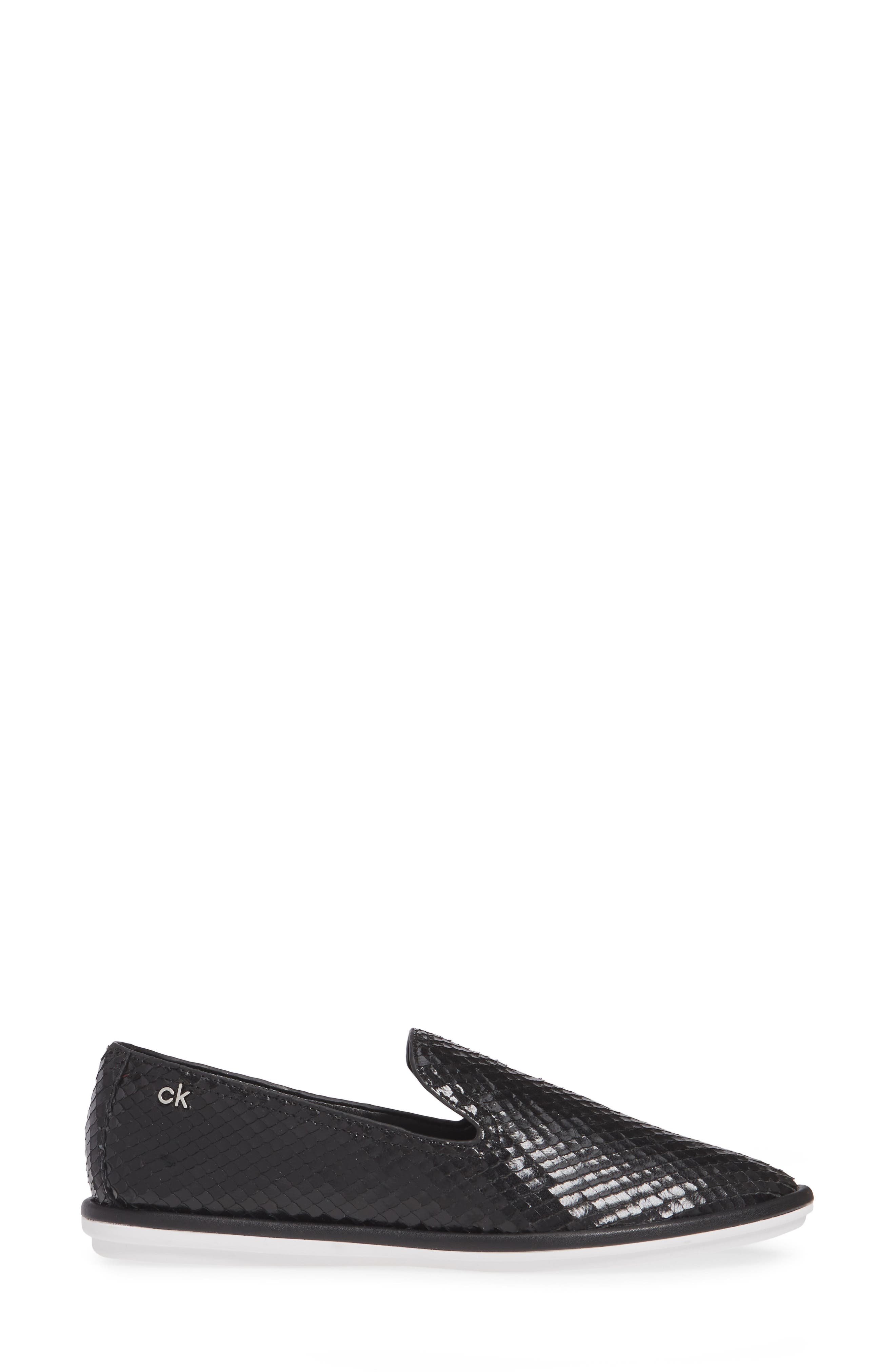 Calvin Klein Issa Armatura Embossed Loafer (Women) | Nordstromrack