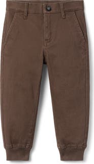 Janie and Jack The Button Twill Jogger