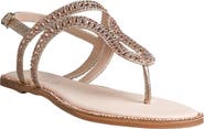 Touch Ups Jeweled Flat Thong Sandal