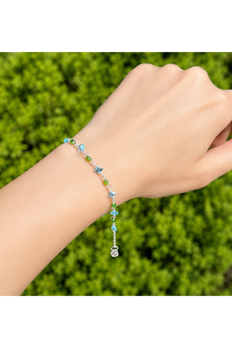 Ocean Mist Multi-Stone Bracelet, Alternate, color, Blue
