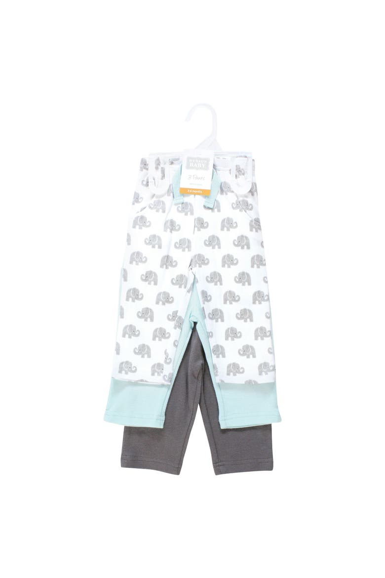 3Pk Pants, Alternate, color, Painted Gray Elephant